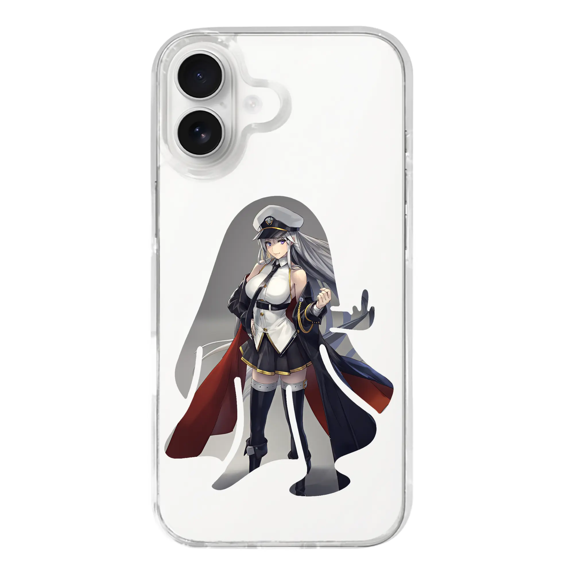 アズールレーン グッズ,エンタープライズ - iPhone 17シリーズ 透明スマホケース – 薄型・耐衝撃・精密フィット保護カバー